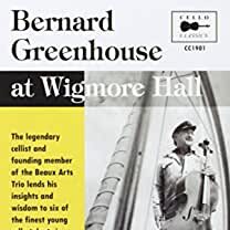 Bernard Greenhouse at Wigmore Hall – DVD