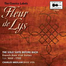 Fleur de Lys – Charles Medlam (bass viol) – CD