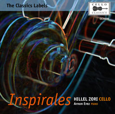 Inspirales – Hillel Zori (cello) – Arnon Erez (piano) – CD