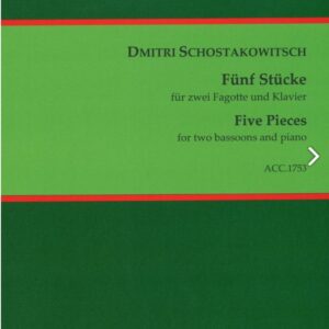 Shostakovich - Five Pieces (2 cellos and piano)